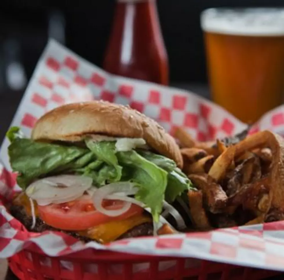 The 5 Point Cafe Dick Burger and Fries