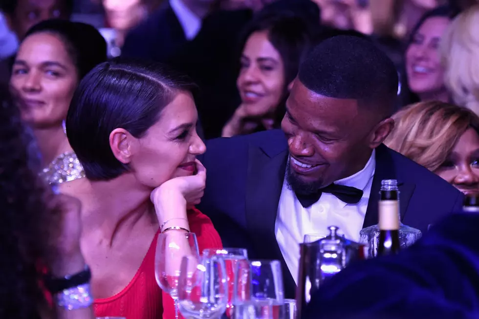 Katie Holmes + Jamie Fox Finally Show Some PDA (PHOTOS)